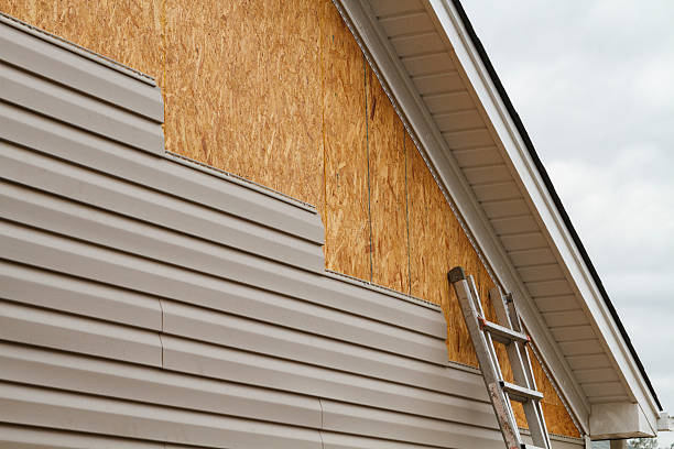 Professional Siding Replacement technician working in North Bend, OH